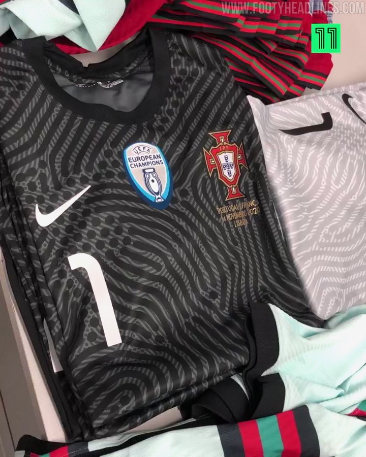 Portugal european top champions jersey